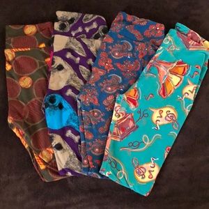 Lularoe OS leggings are of 4